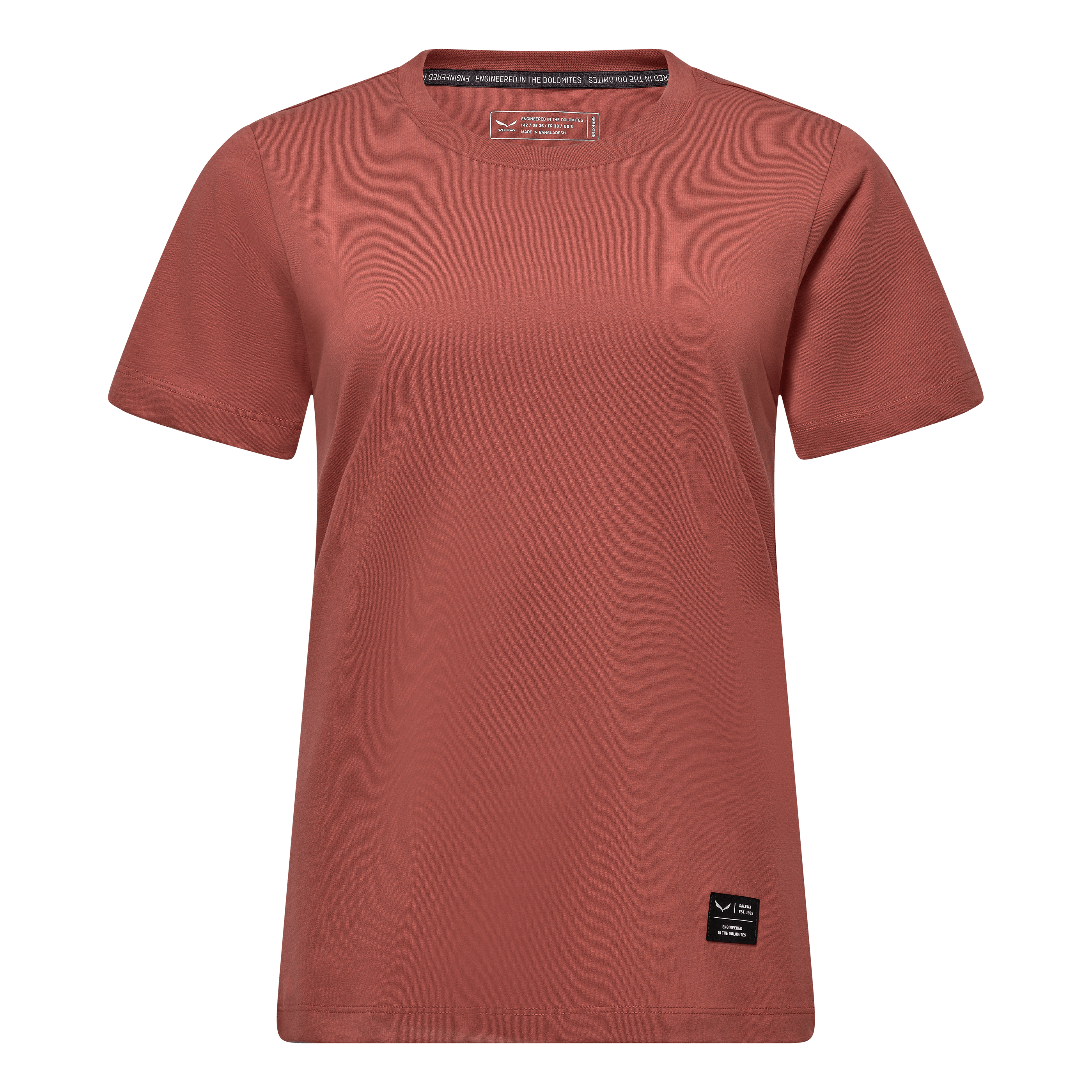 Camiseta con parche de logo de águila para mujer