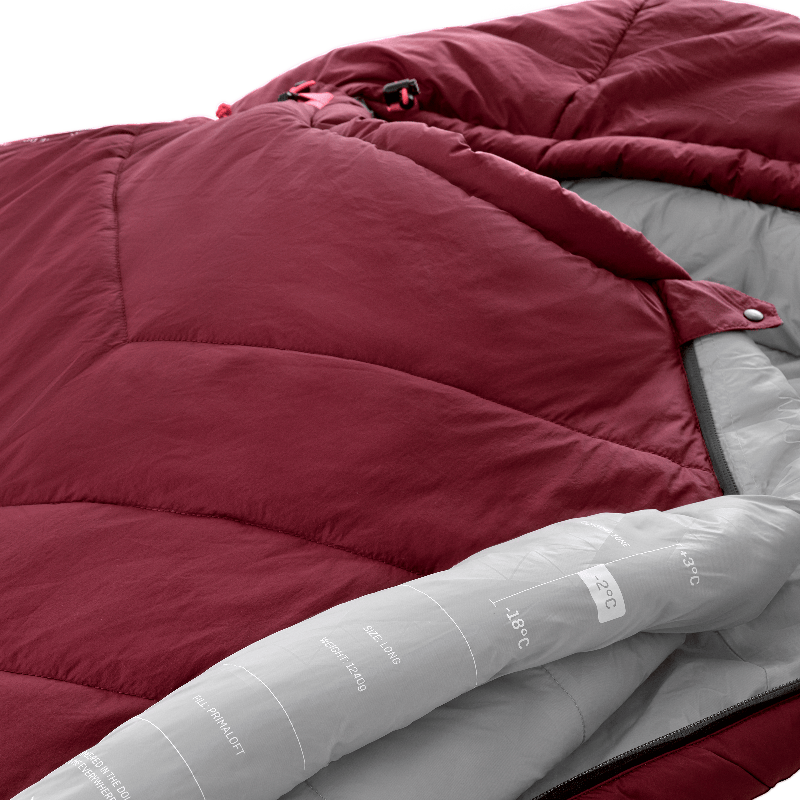 Saco de Dormir Puez PrimaLoft® -2 Largo