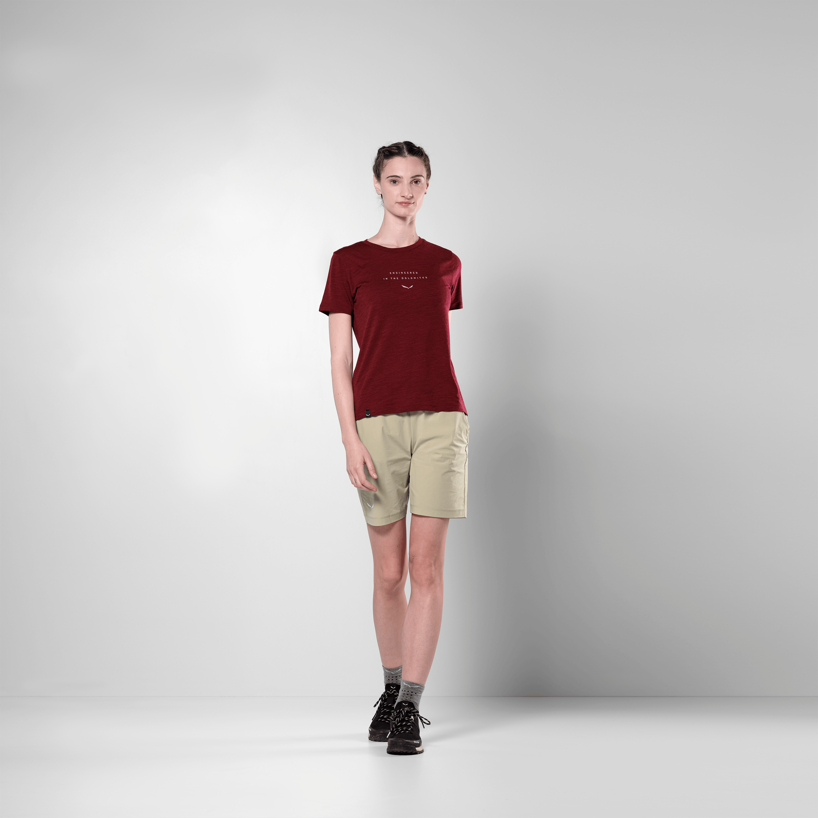Camiseta de Algodón Merino Eagle Eitd para Mujer